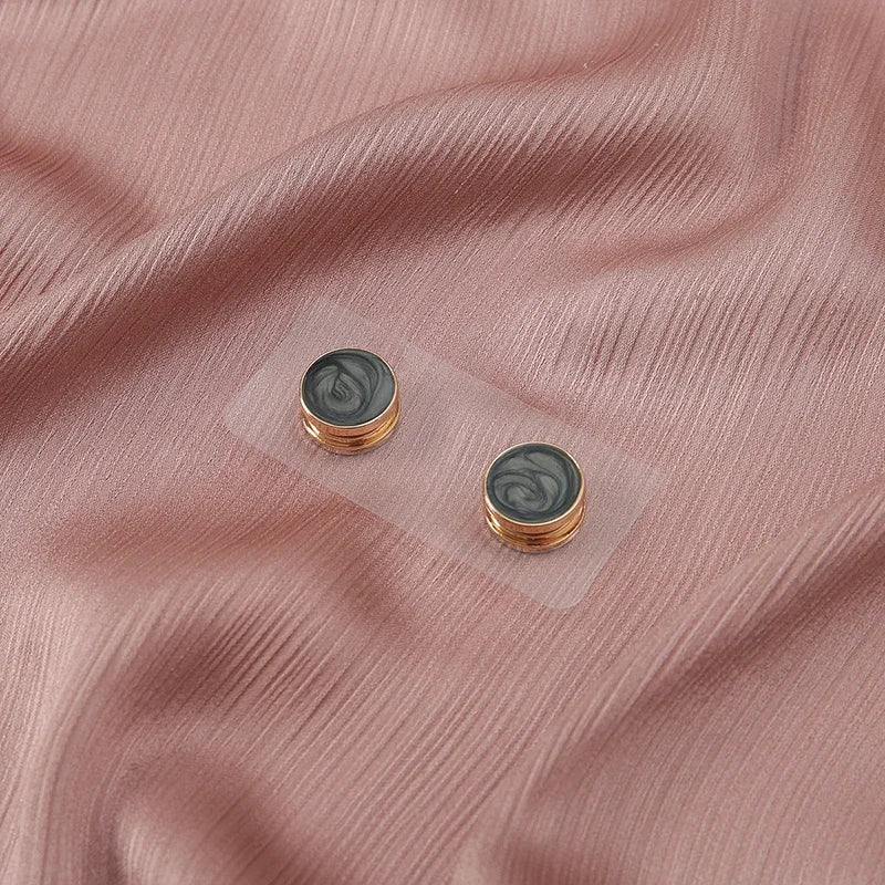 Magnet Hijab Élégant – Broche Magnétique Discrète (Pack de 2)