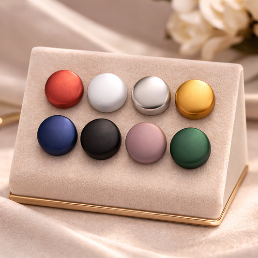 Aimant Hijab Magnétique – Pack de 8 | Fixation Sans Épingle