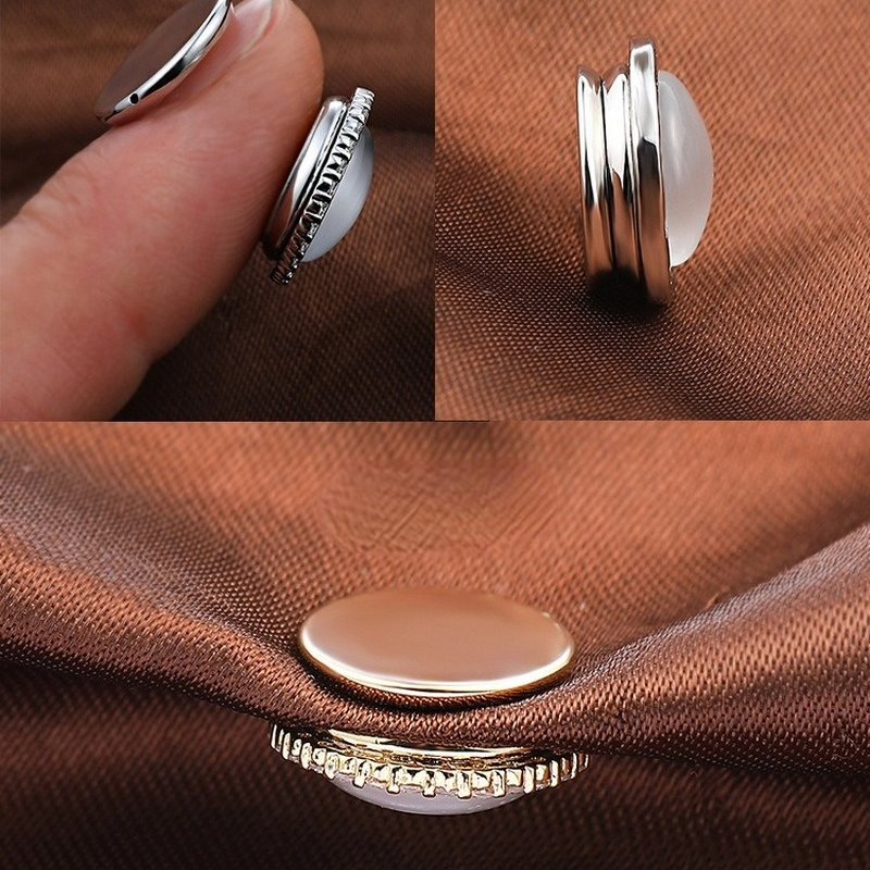 Aimant Hijab Invisible – Broche Magnétique Sans Épingle Ni Trou