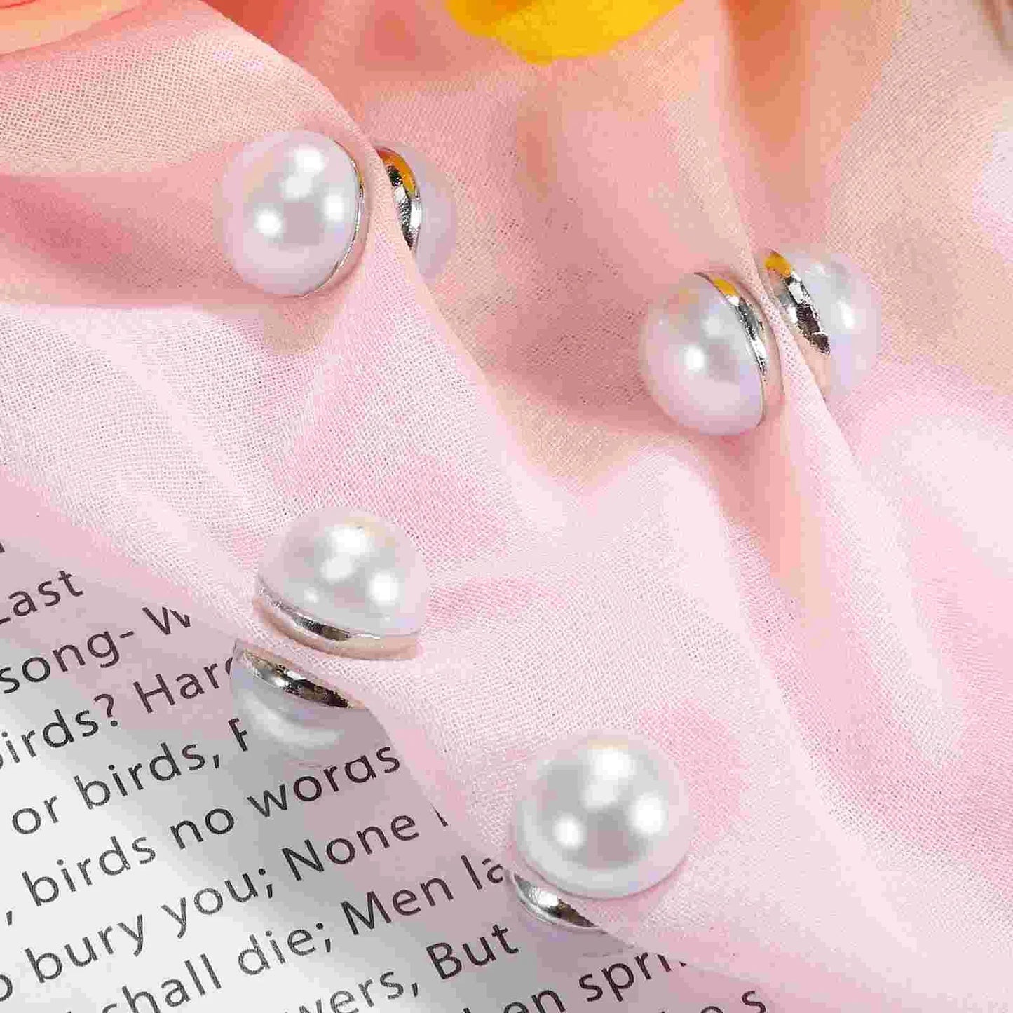 Magnet Hijab Perle – Broche Magnétique Mariage & Cérémonie