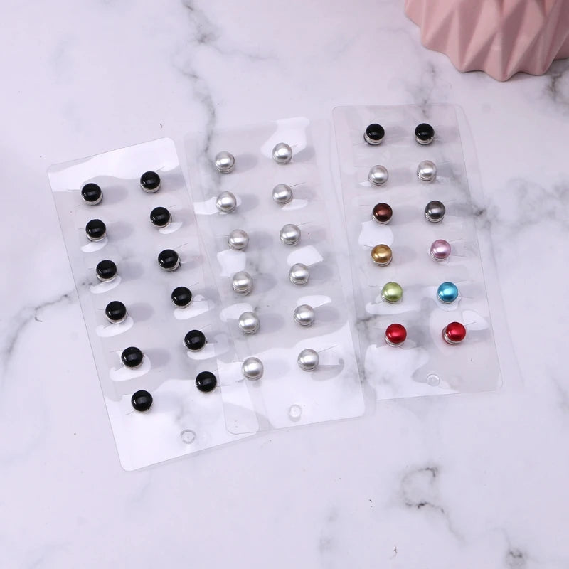 Broches Magnétiques Hijab Sans Trou – Lot de 12 Aimants