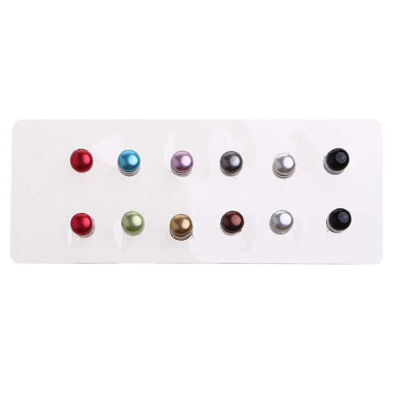 Broches Magnétiques Hijab Sans Trou – Lot de 12 Aimants
