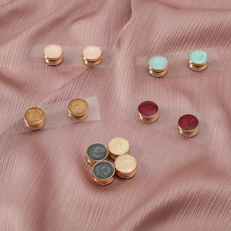 Magnet Hijab Élégant – Broche Magnétique Discrète (Pack de 2)