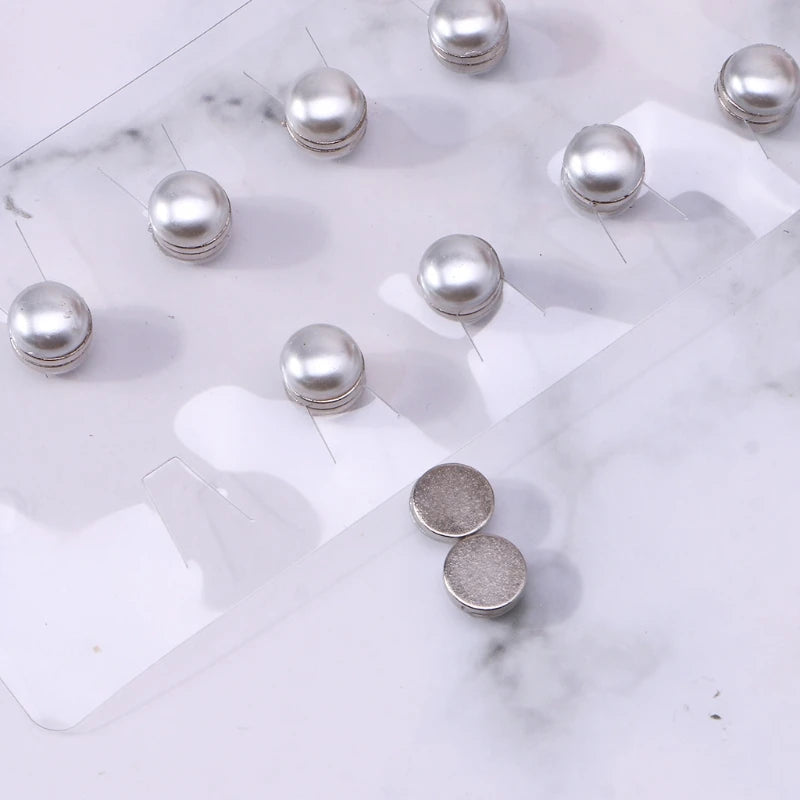 Broches Magnétiques Hijab Sans Trou – Lot de 12 Aimants