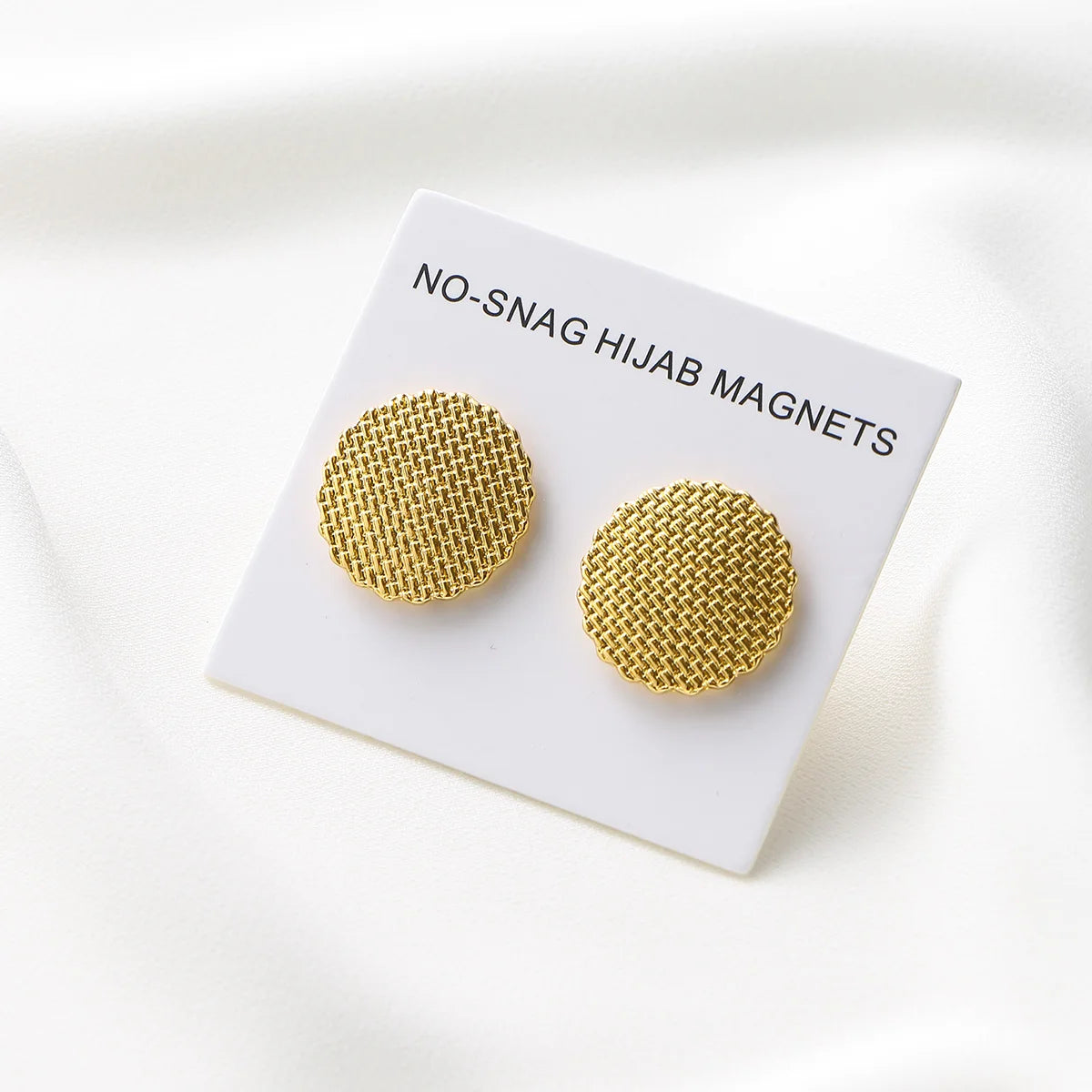 Magnet Hijab Élégant – Broche Magnétique Discrète (Pack de 2)